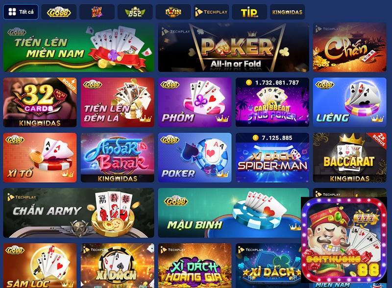 Kho game với tất cả cổng game trên cực kỳ hấp dẫn cho anh em lựa chon