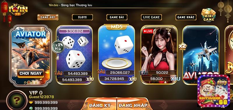 Top 3 một cổng game được phát hành vào năm 2020 (iwin)