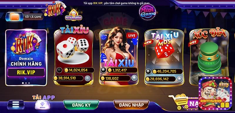 Top 5 rikvip game bài đại gia huyền thoại 1 thời đã trở lại