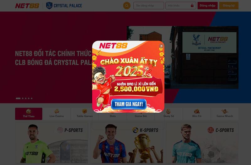 Top 8 thì nhắc đến nhà cái uy tín NET88